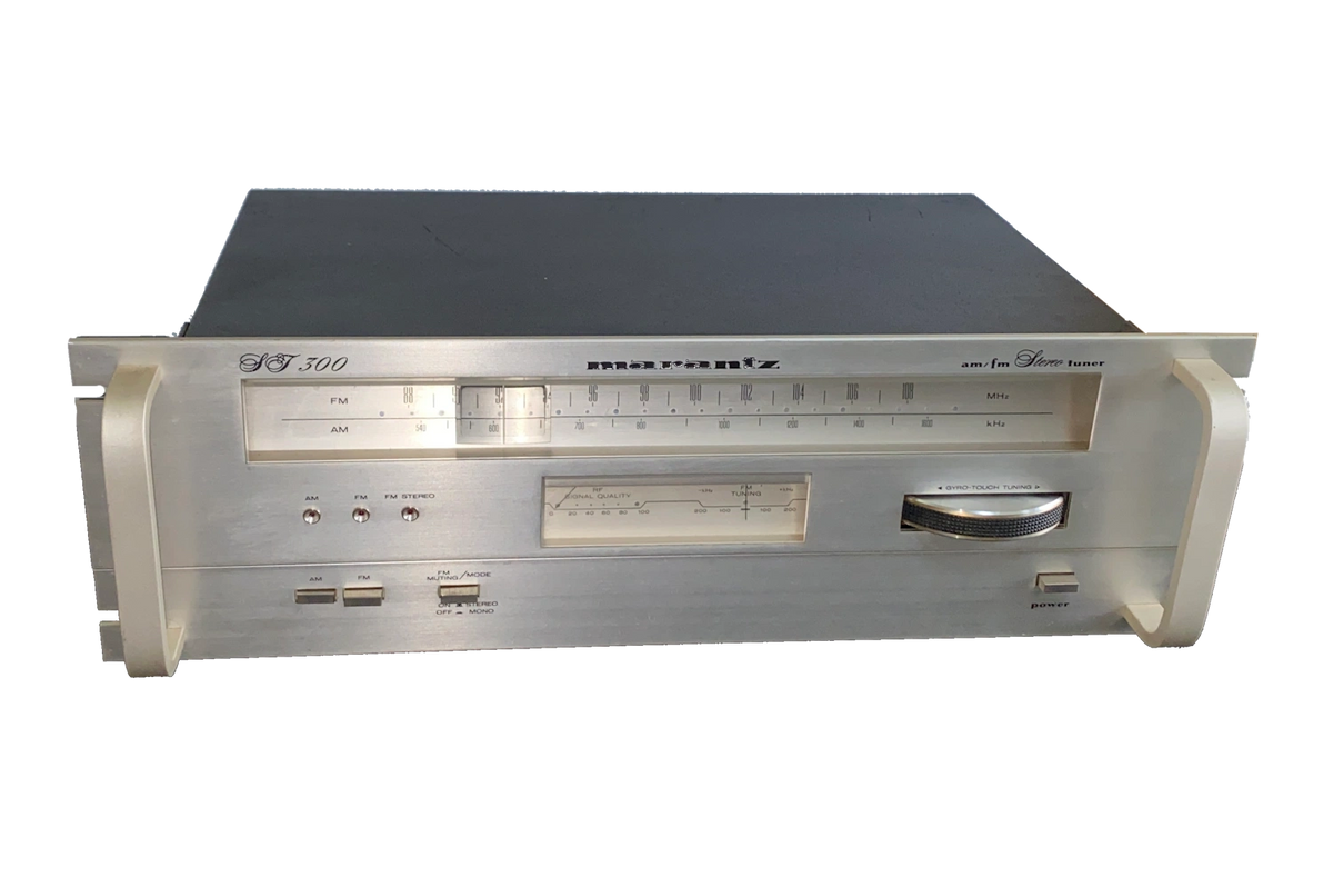 Tuner Stéréo Marantz ST 300 – Récepteur FM/MW Hifi Vintage, Poignées Rack, Contrôlé
